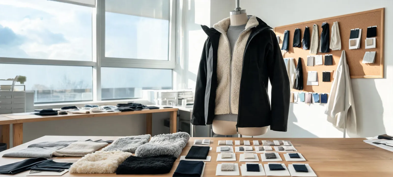 Active insulation fabric evaluated in a cold-weather layering system