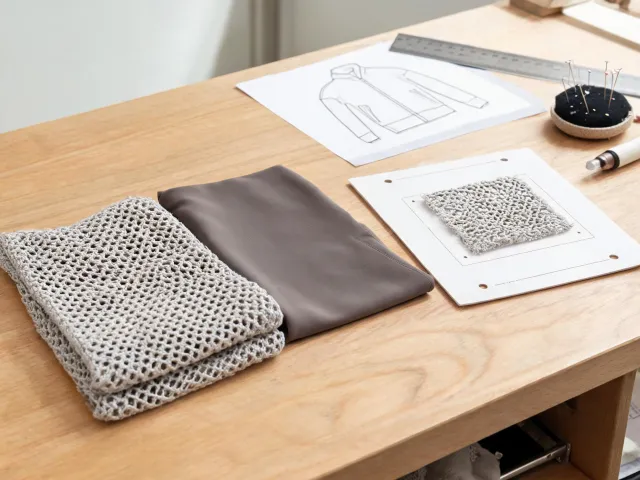 Active insulation fabric with open structure